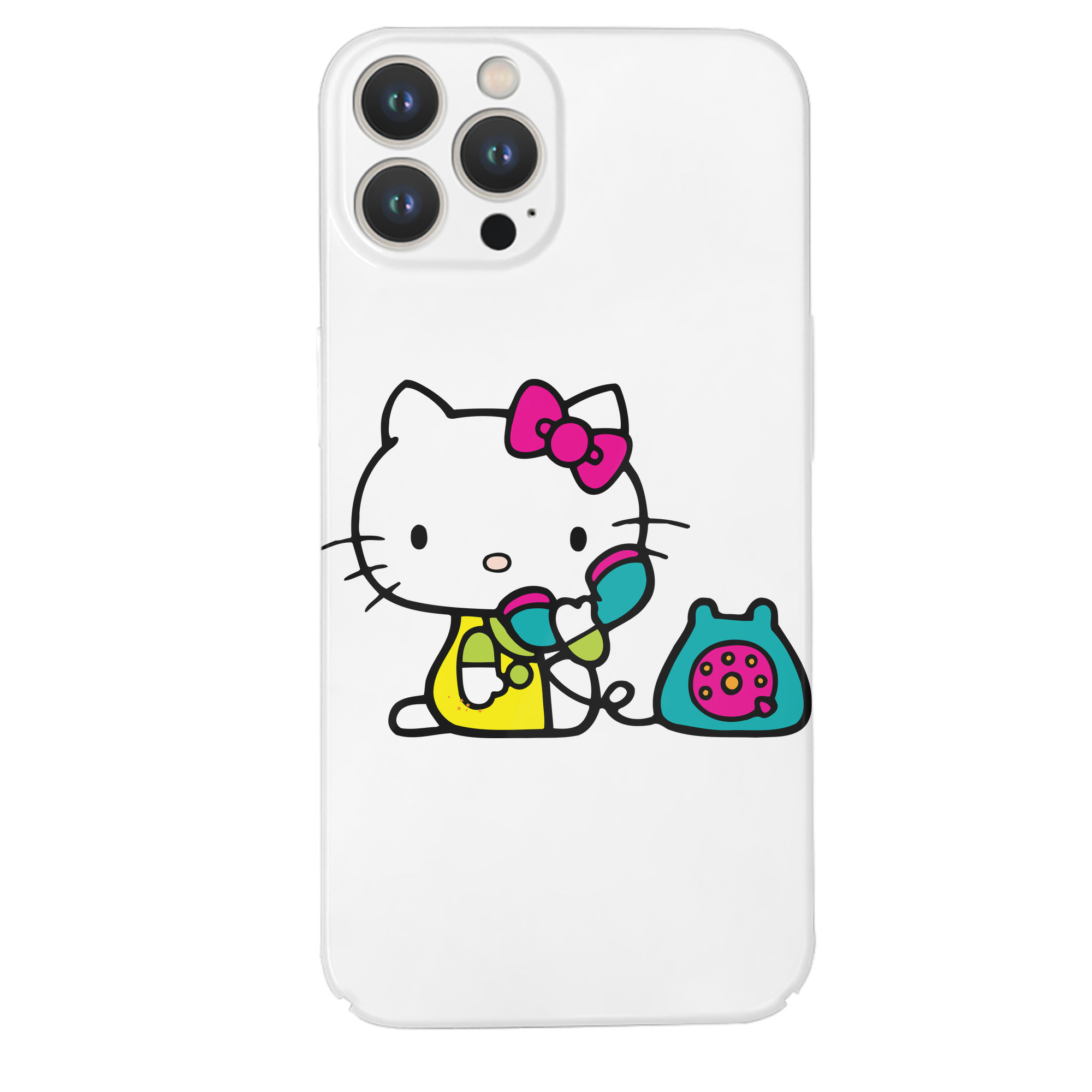 （画像用） Hello Kitty ハローキティ 【iPhone 14シリーズ対応】ハードケース
